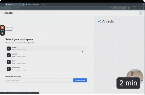 Arcetix Loom walkthrough 3